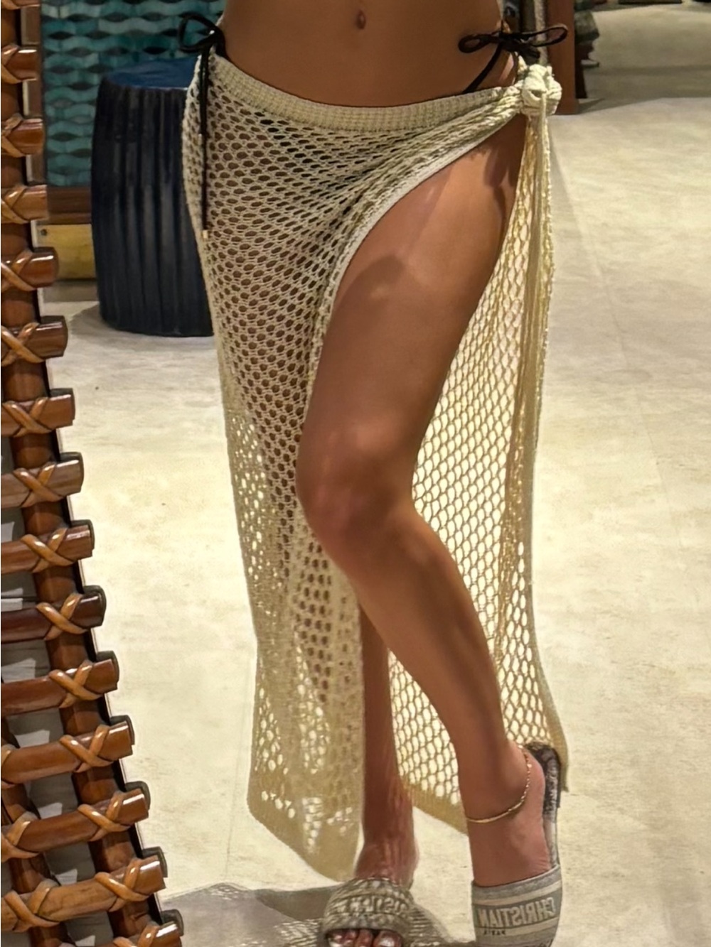 Crotchet skirt for beach One size